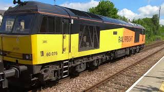 Gb Railfreight 60076 Dunbar at Castleford 27624 [upl. by Anisamot472]