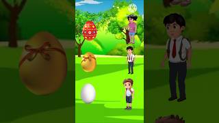 Imli ke egg se bhoot nikala 😃🥰shorts viralcartoon animation [upl. by Dlopoel]