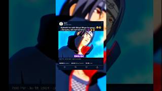 English or Spanish meme 😂🤣 itachi kakashi narutoshippuden anime shorts recap trending amv [upl. by Berti]