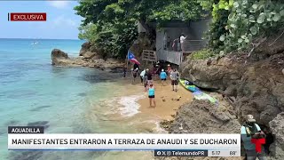 Activistas denuncian construcción ilegal en casa de playa de Anaudi Hernández [upl. by Okoy223]