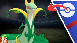 The BEST Serperior Great League Pokemon GO Team For GO Battle League [upl. by Kcired]