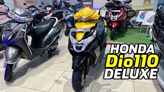 2024 Honda Dio Review Video  2024 Honda Dio 110 Deluxe Price  Mileage  Colours  Variants [upl. by Harrak]