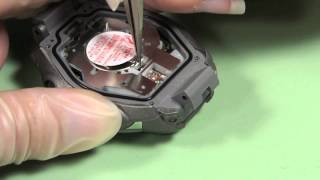 How to Change a CTL1616 Rechargeable Watch Battery in a Casio GShock [upl. by Odranoel997]