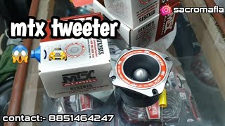 MTX Bullet Tweeters Unboxing amp Pricing unboxing review sacromafia [upl. by Neenad]