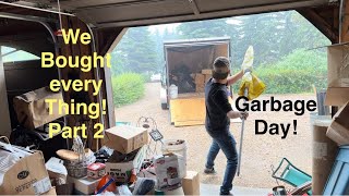 We bought everything on site Digging deepergarbage day Pt2 [upl. by Skricki668]