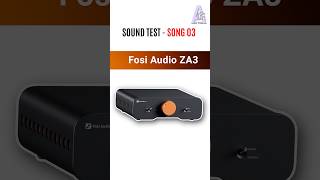 Fosi Audio ZA3 Amplifier Sound Test 3 [upl. by Alvie]