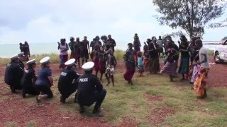 Nhulunbuy Gove Police  Running man challenge Part 2 [upl. by Atirac]