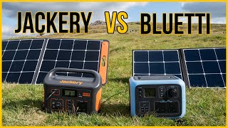 Jackery Explorer 500 Bluetti AC50S review  Best 500Wh power station  SolarSaga 100 SP120 solar [upl. by Hanser]