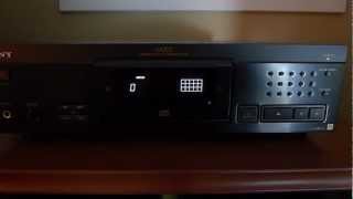 Sony CDPXA7es Top of the Line CD player overview [upl. by Johnath]