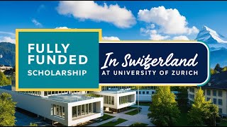 GET A FULLY FUNDED SCHOLARSHIP IN SWITZERLAND UNIVERSITY  2024 [upl. by Natlus]