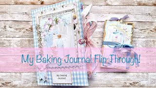 My Baking Journal Flip Through [upl. by Nad728]