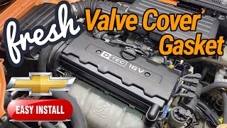 06 Chevy Optra Install the Valve Cover On No More Leaks Prep amp Set to Torque [upl. by Gnaoh]