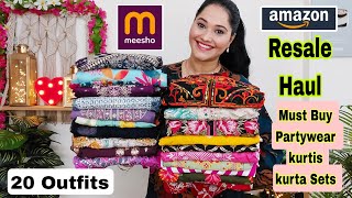 ♥️Amazon kurtikurta Sets Haul❣️START Rs308🤩Amazon Shopping Haul♥️Amazon Sale haul❤️ [upl. by Titus117]