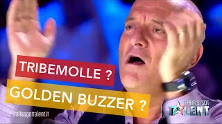 ITALIAS GOT TALENT  i Tribemolle quotAlmeno quanto mequot è già tormentone [upl. by Shuma]