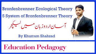 Bronfenbrenner Ecological Theory 5 System of Bronfenbrenner Ecological Theory in urdu [upl. by Yennor]