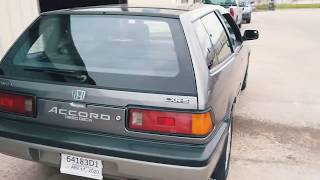 1986 Honda Accord Aerodeck walk around [upl. by Eveineg980]