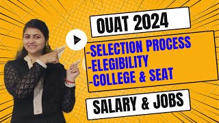 OUAT entrance exam 2024What is OUATEleginilityOUAT selection processExam patternJobs and salary [upl. by Ednutabab]