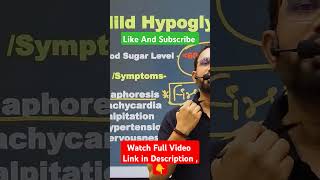 Hypoglycemia nursingeducation hypoglycemia shorts [upl. by Anbul]