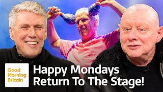 Happy Mondays’ Legends Shaun Ryder and Bez Discuss Going Back on Tour  Good Morning Britain [upl. by Ediva]