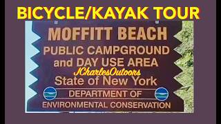 MOFFITT BEACH Campground SITE TOURLook before you book Speculator New York bikeKayaking tour [upl. by Nilrac597]