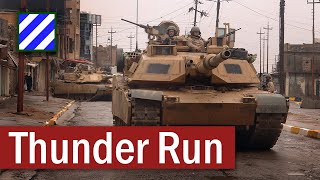 Thunder Run into Baghdad  April 2003 [upl. by Ahset]