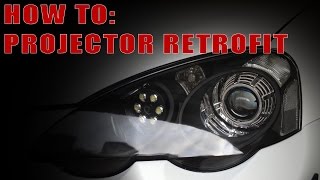 HOW TO HID Projector Retrofit Guide [upl. by Becka82]