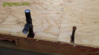 Pipe Floor Sheathing Tips  Plumbing and House Framing Help [upl. by Keavy549]