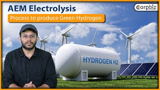 AEM Electrolysis to produce Green Hydrogen  Green Hydrogen Plant Setup  Corpbiz [upl. by Ailuy]