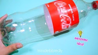 5 CREATIVE PLASTIC BOTTLES IDEA [upl. by Zales]