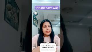 INFLATIONARY GAP inflation commerce economics economicstudent class11commerce cbse2025 exam [upl. by Gereld]