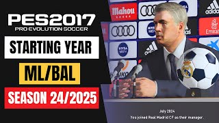 PES 2017  MLBAL Starting Year Season 242025 Compatible With All Patches  Download amp Install [upl. by Uos]