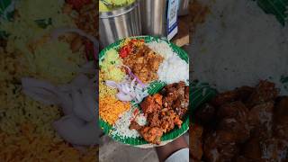 Aunty Selling Unlimited Non Veg Meals in Hyderabad ITC Kohenur near 200 Rupees Street Food shorts [upl. by Aehcsrop650]