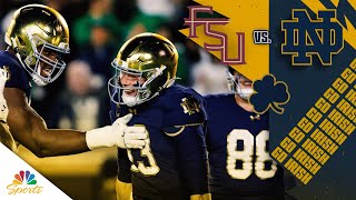 Notre Dame vs Florida State  College Football HIGHLIGHTS  1192024  NBC Sports [upl. by Sitoeht811]