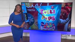 Zolli Candy at the Sweets and Snacks Expo 2024  WRTV News sweetsandsnacks [upl. by Jamel]