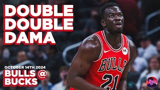 Adama Sanogo Dominates Boards amp Buzelis Goes Up Against Giannis  Bulls v Bucks Preseason Highlights [upl. by Herbst643]