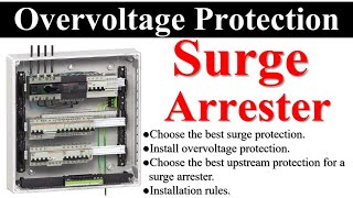 Overvoltage Protection  Surge Arrestor  What is Over Voltage Protection   Surge Protection [upl. by Nnylarat]