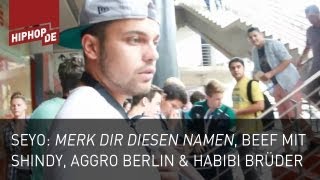 Seyo quotMerk dir diesen Namenquot Beef mit Shindy Aggro Berlin und Habibi Brüder  Toxik trifft 223 [upl. by Neau]