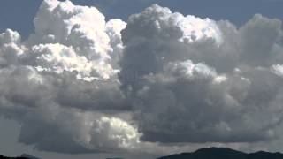 Cumulus Wolken Zeitraffer  cumulus clouds timelapse [upl. by Ailes]