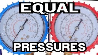 What Causes Equal Running Pressures in an HVAC System [upl. by Olrac]