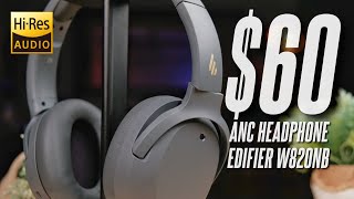 HiRes ANC Headphones for 60Edifier W820NB InDepth Review [upl. by Yllah]