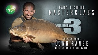 Korda Carp Fishing Masterclass Vol 3  Long Range Fishing  Ali Hamidi [upl. by Enytsirk]