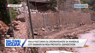 Balitang Bisdak Contractor ug DPWH sa nahulpang riprap sa Mandaue ipatawag sa konseho [upl. by Pyle]