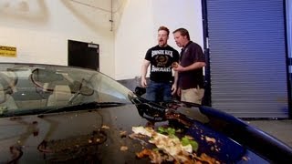 Sheamus takes Alberto Del Rios luxury car for a spin Raw August 6 2012 [upl. by Nanoc]