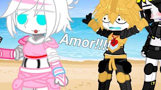 Socorro Amor  Arcee X Bumblebee  Transformers G1  Meme  Gacha [upl. by Deckert]