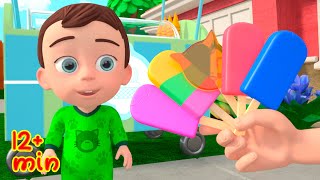 Ice Cream Song Hand Made Ice Cream  Learning Videos for Toddlers more Nursery Rhymes amp Kids Songs [upl. by Sybley]