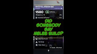 Destiny 2  Best melee build weapon [upl. by Dillon]