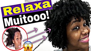 MELHOR RELAXAMENTO CASEIRO PARA CABELOS CRESPOS [upl. by Tila]