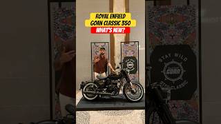 Royal Enfield Goan Classic 350  What’s New  BikeWale shorts goanclassic350 [upl. by Ellenahc]