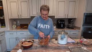 Learn how to easily make praline pecans  Simple dessert recipe for Southern pecans [upl. by Strawn]