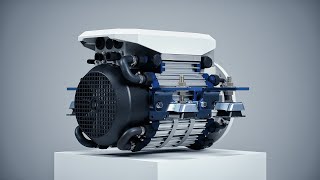 The VETUS ELINE  The electric marine engine [upl. by Aisylla]